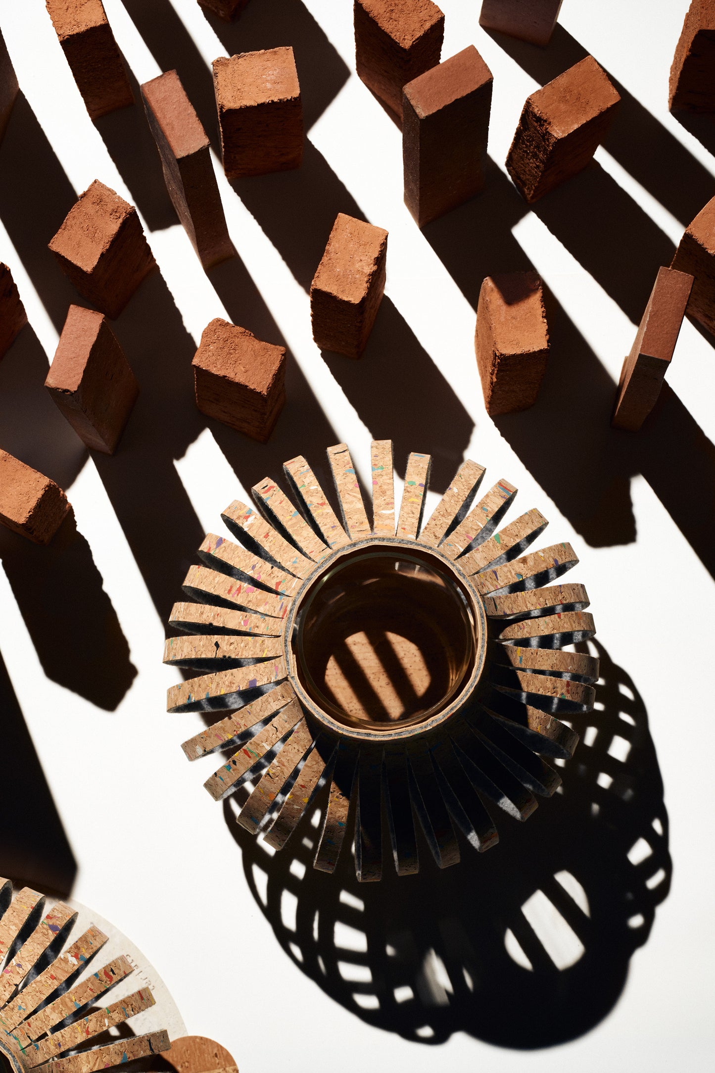 Vase DOME TERRAZZO CORK S