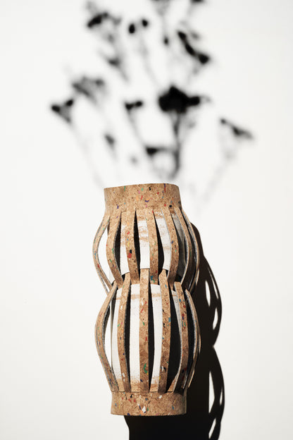 Vase COLUMN TERRAZZO CORK L – Edition 1 / Edition 2
